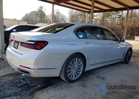 2022 BMW 740 I from USA, damaged, VIN WBA7T2C01NCH53524